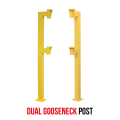 Dual Gooseneck Post