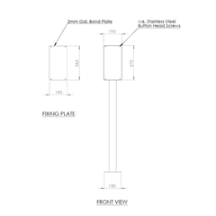 Gooseneck Pedestal (195x1170)