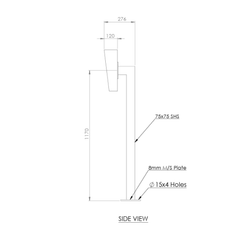 Gooseneck Pedestal (195x1170)