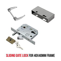 Sliding Gate Lock for 40x40mm frame