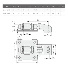 180 Degree Hinge
