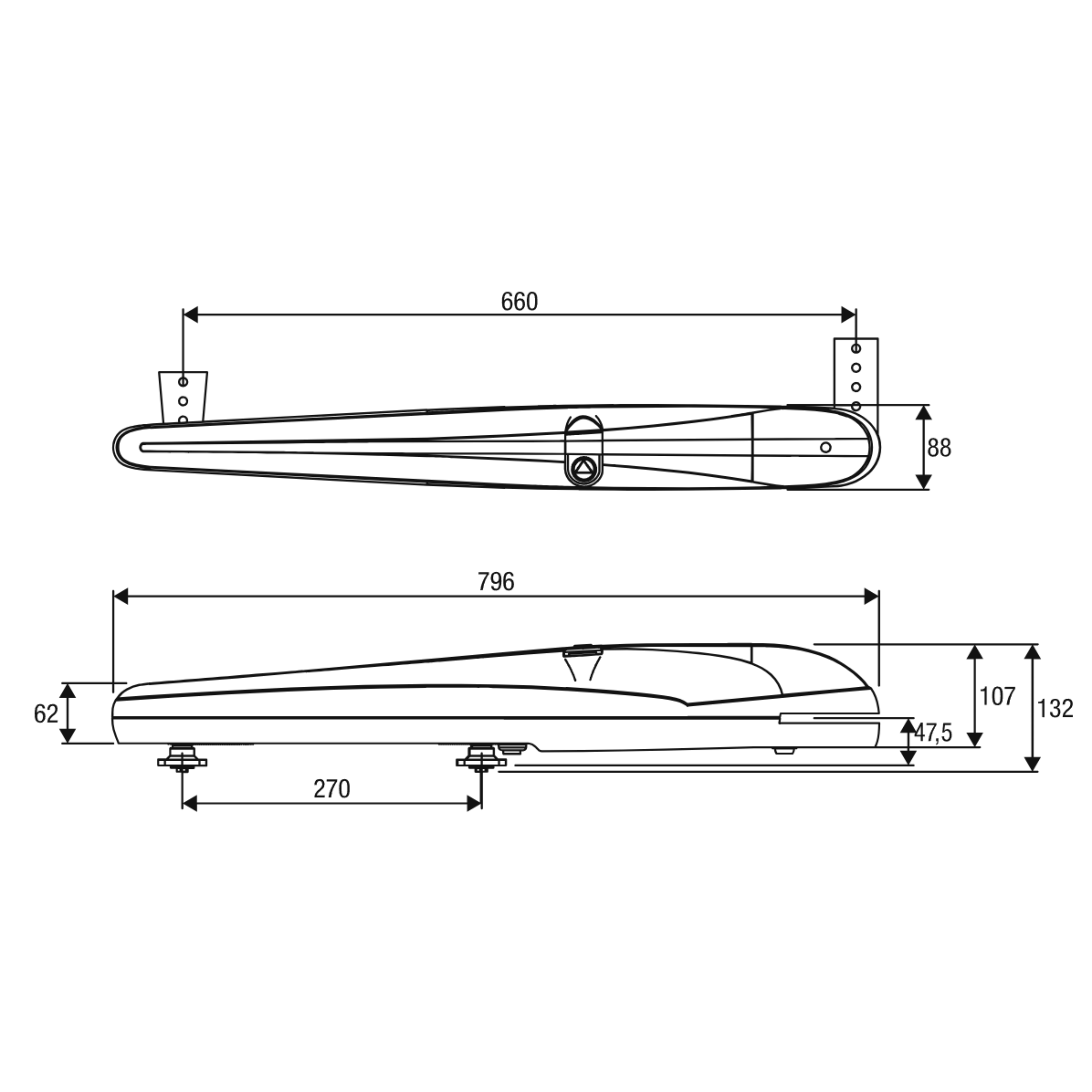 BENINCA BOB 3024E Swing Gate Motor