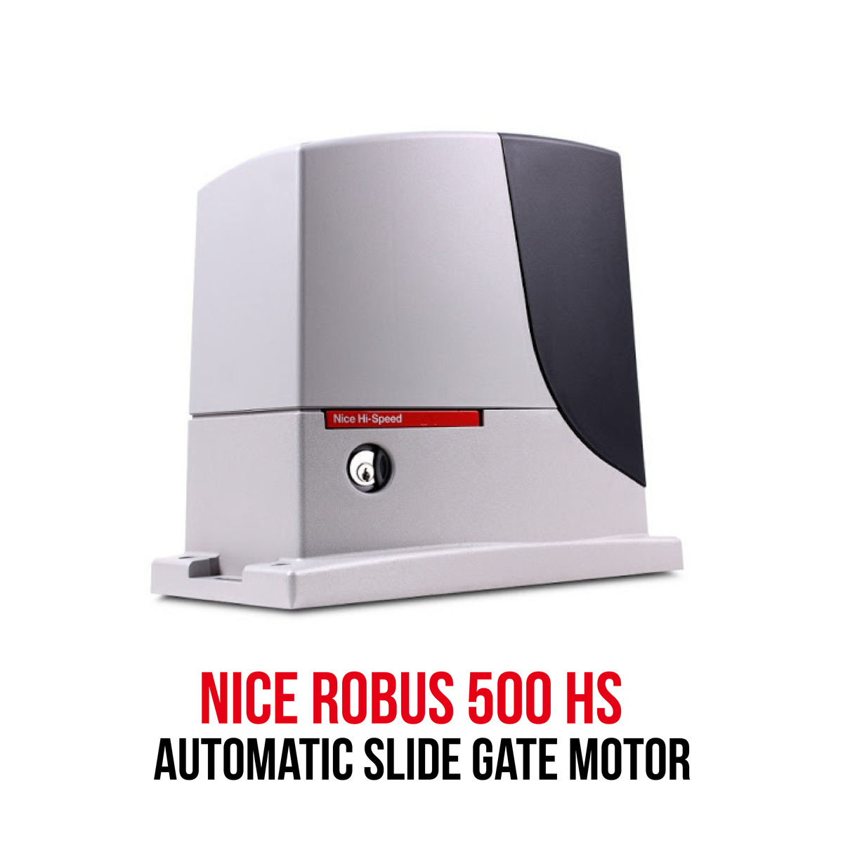 NICE ROBUS 500 HS Automatic Slide Gate Motor
